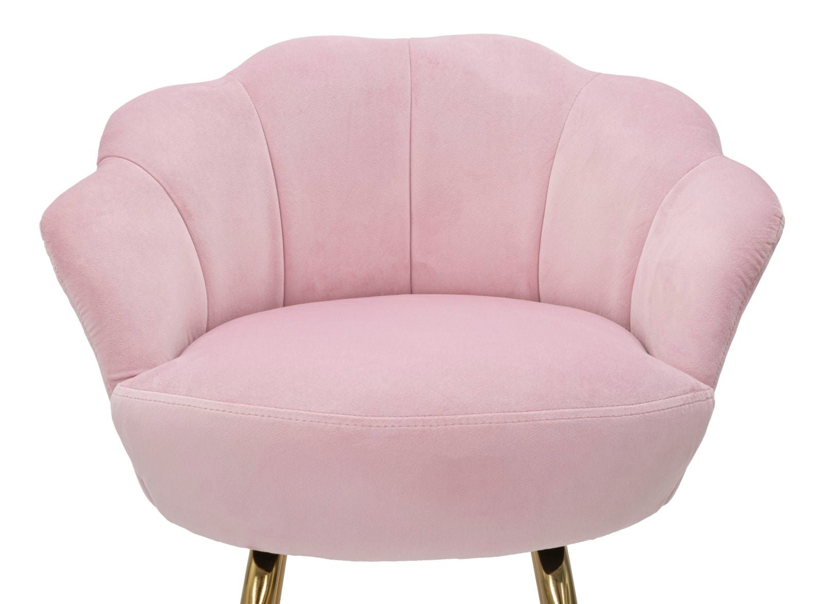 Banco de Bar GLAM – Rosa e Dourado
