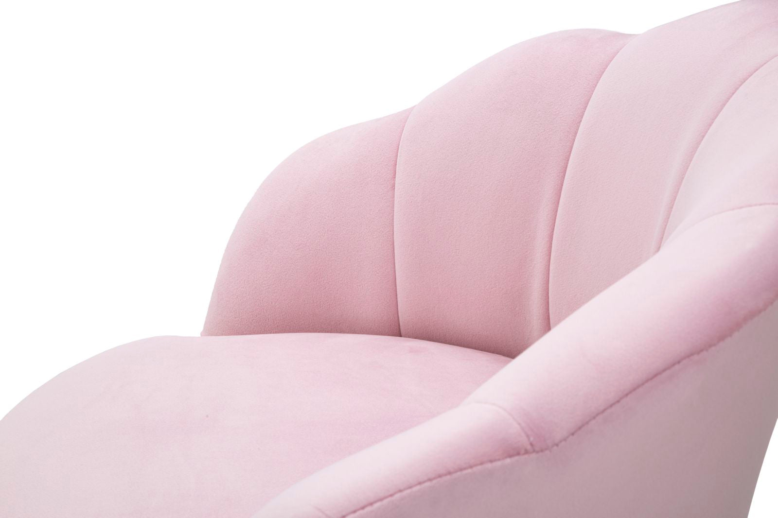 Banco de Bar GLAM – Rosa e Dourado