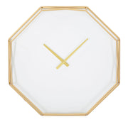 Relógio de Parede Metálico – Dourado