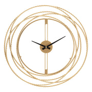 Relógio de Parede – Dourado – Metal