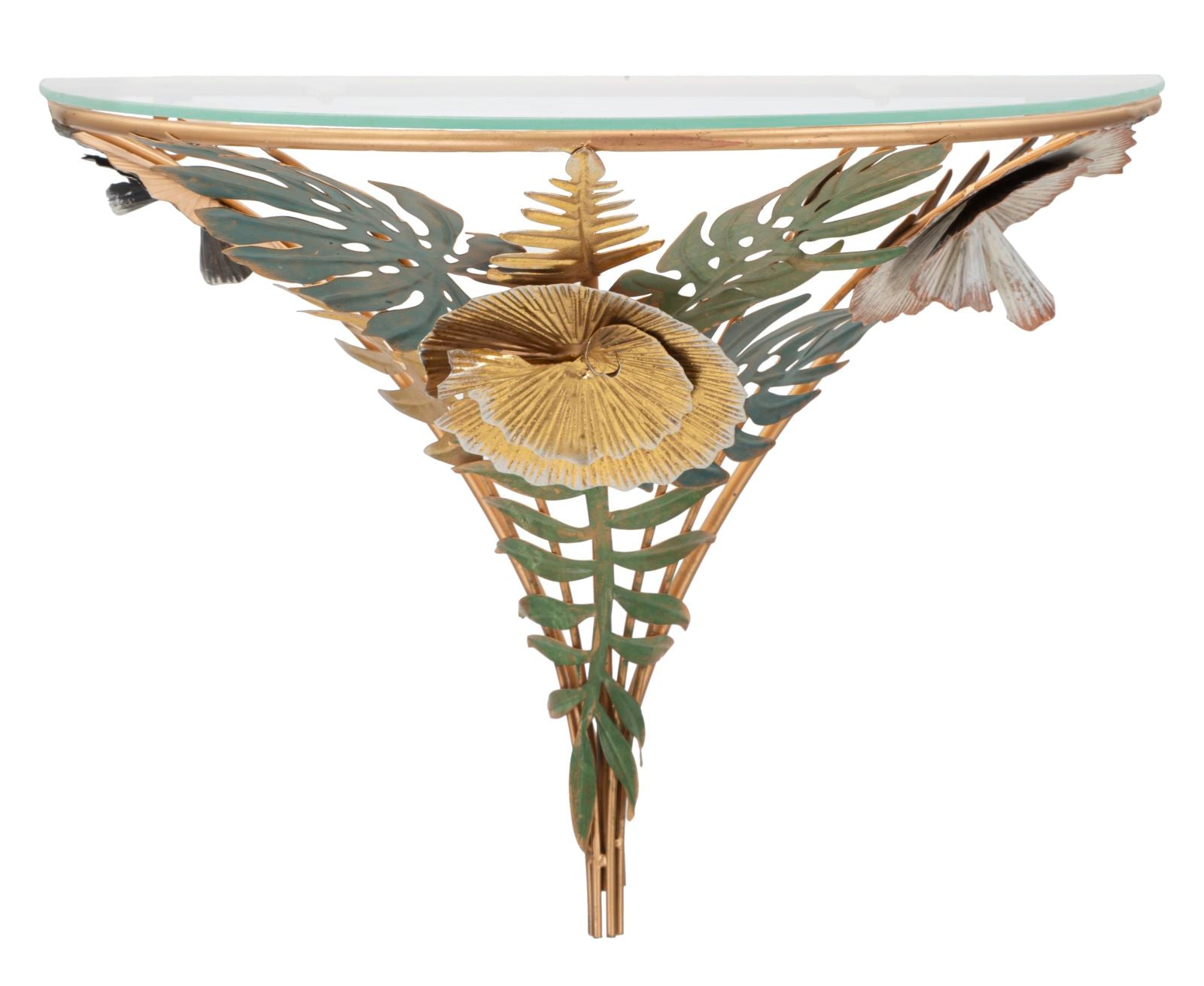 Mesa de Cabeceira Semicircular GLAM – Multicolor