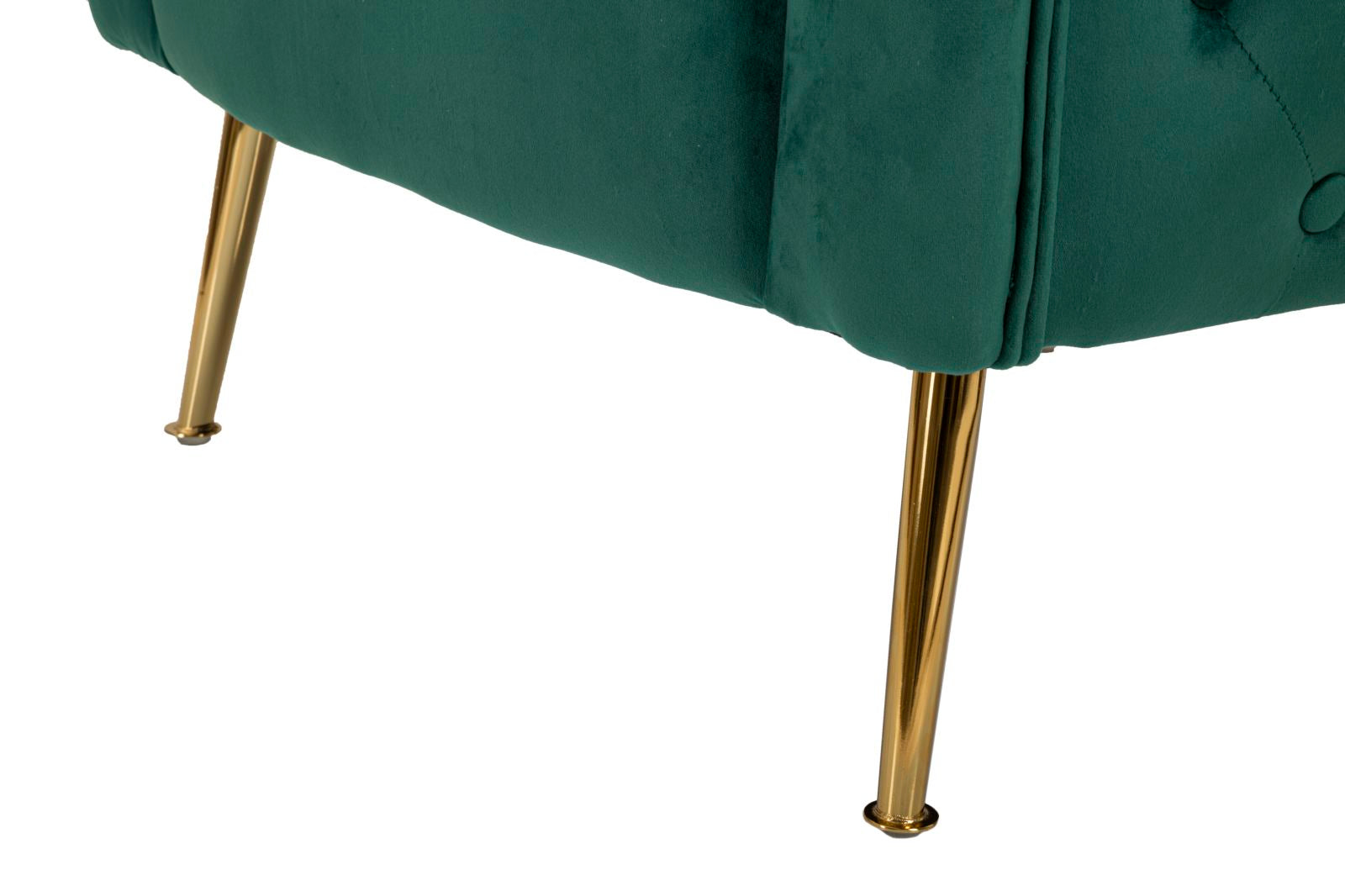 Poltrona GLAM - Verde - Com Almofada