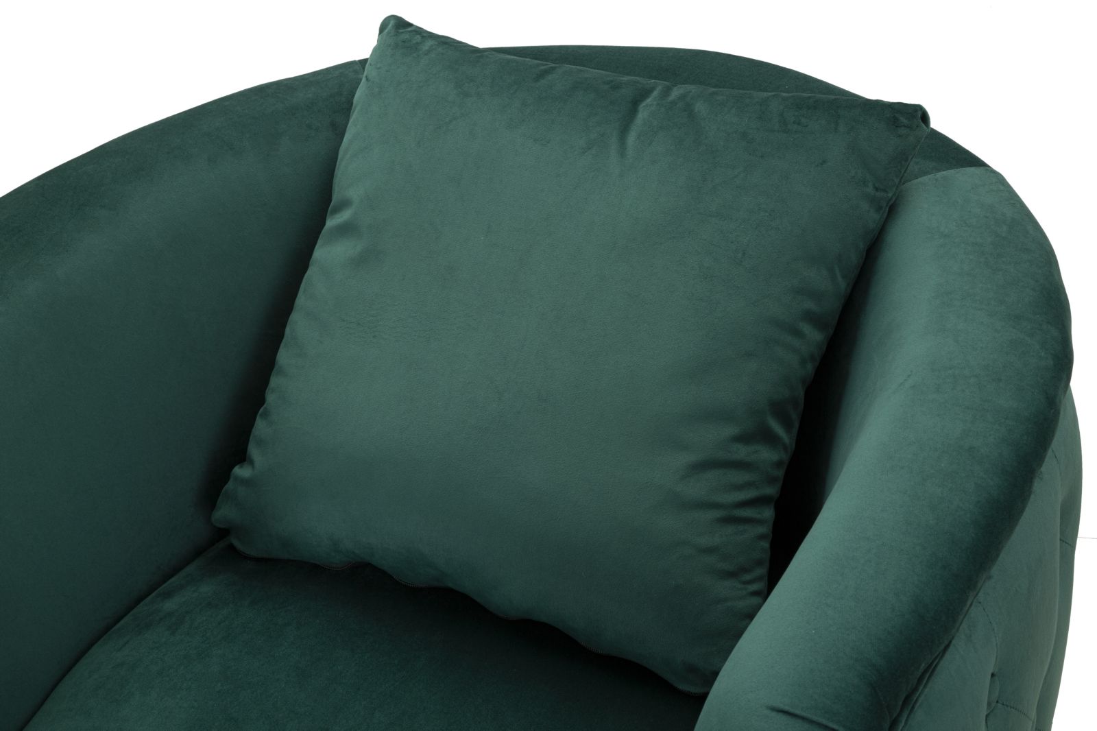 Poltrona GLAM - Verde - Com Almofada