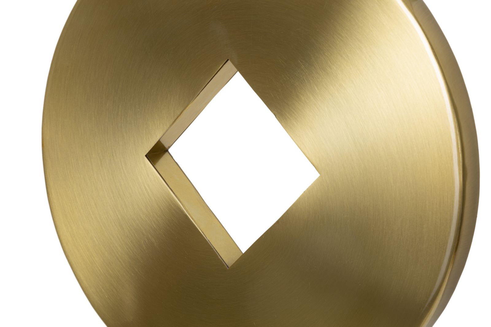 Candeeiro de Mesa GLAM – Dourado e Branco