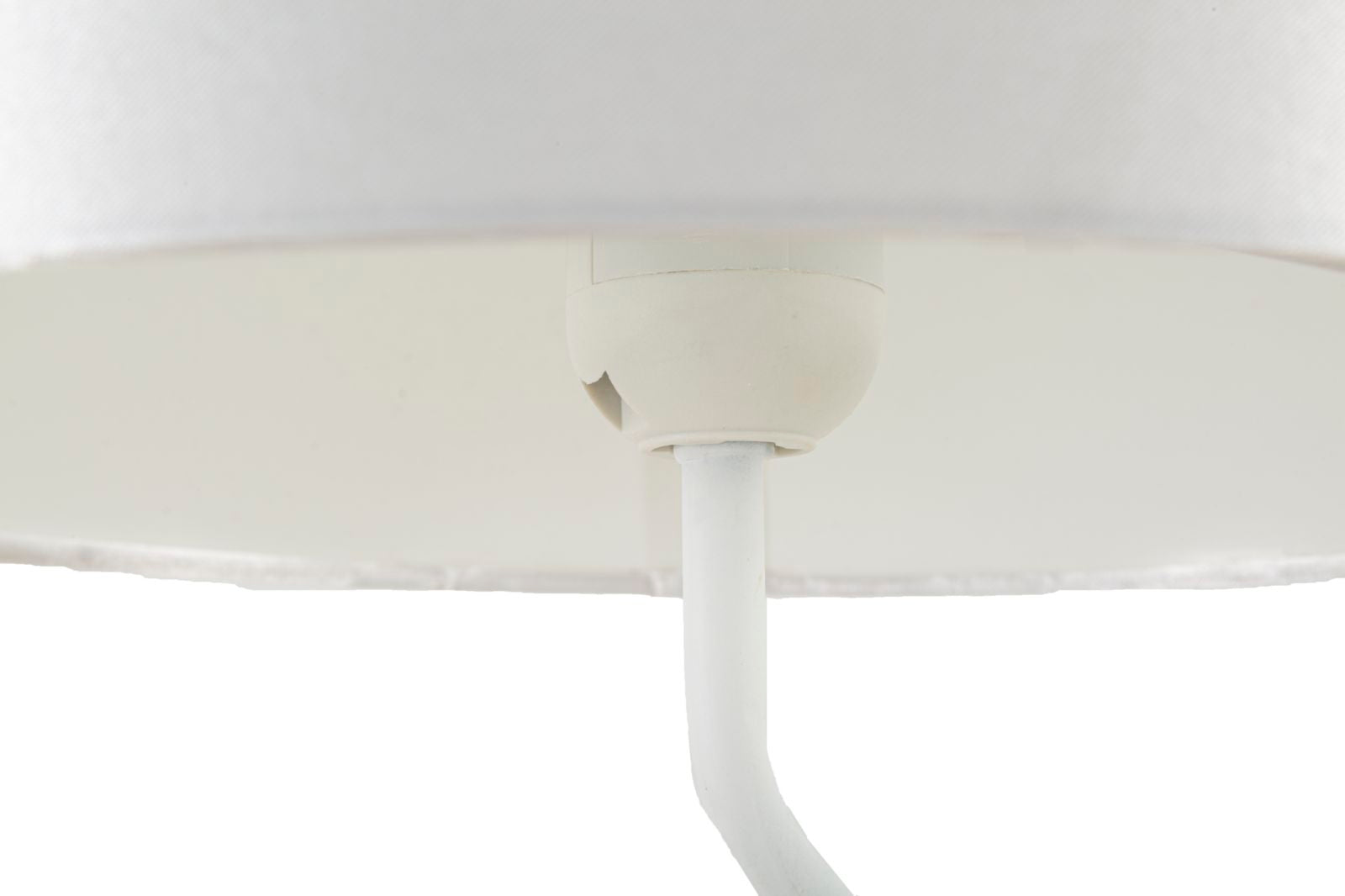 Candeeiro de Mesa GLAM – Dourado e Branco