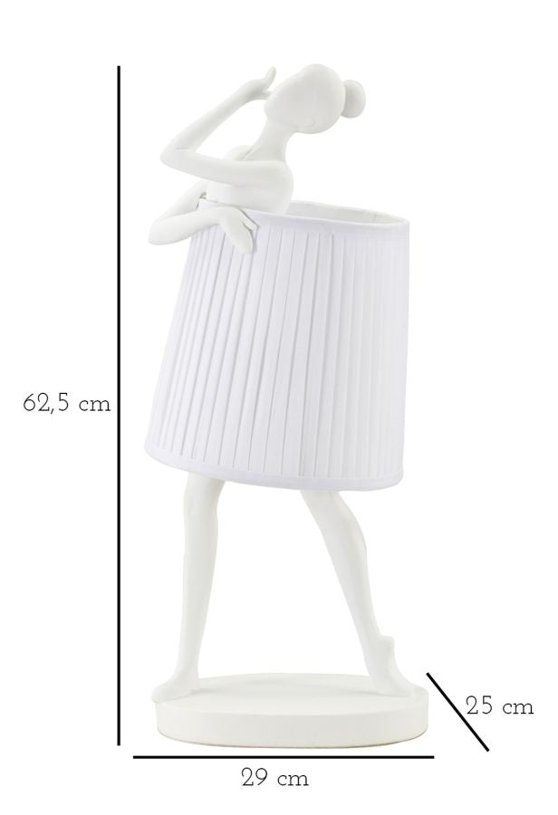 Candeeiro de Mesa GLAM – Branco