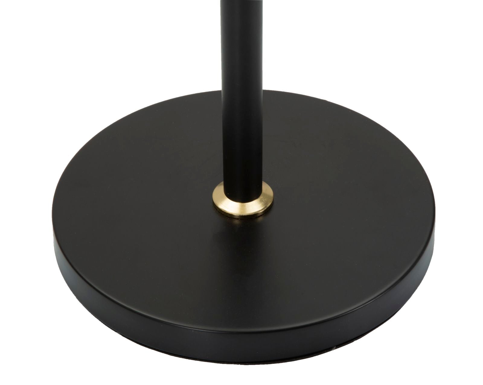 Candeeiro de Pé GLAM – Preto e Dourado