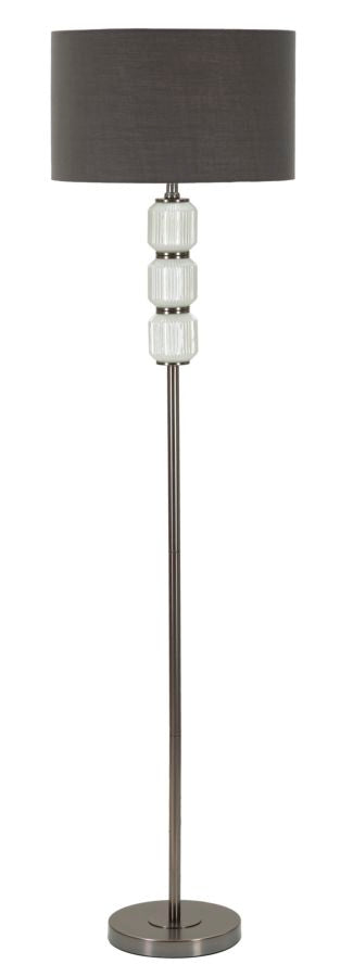 Candeeiro de Pé MODERN – Branco e Cinzento