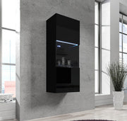 Móvel Suspenso – 40x126cm – Preto – Melamina e MDF