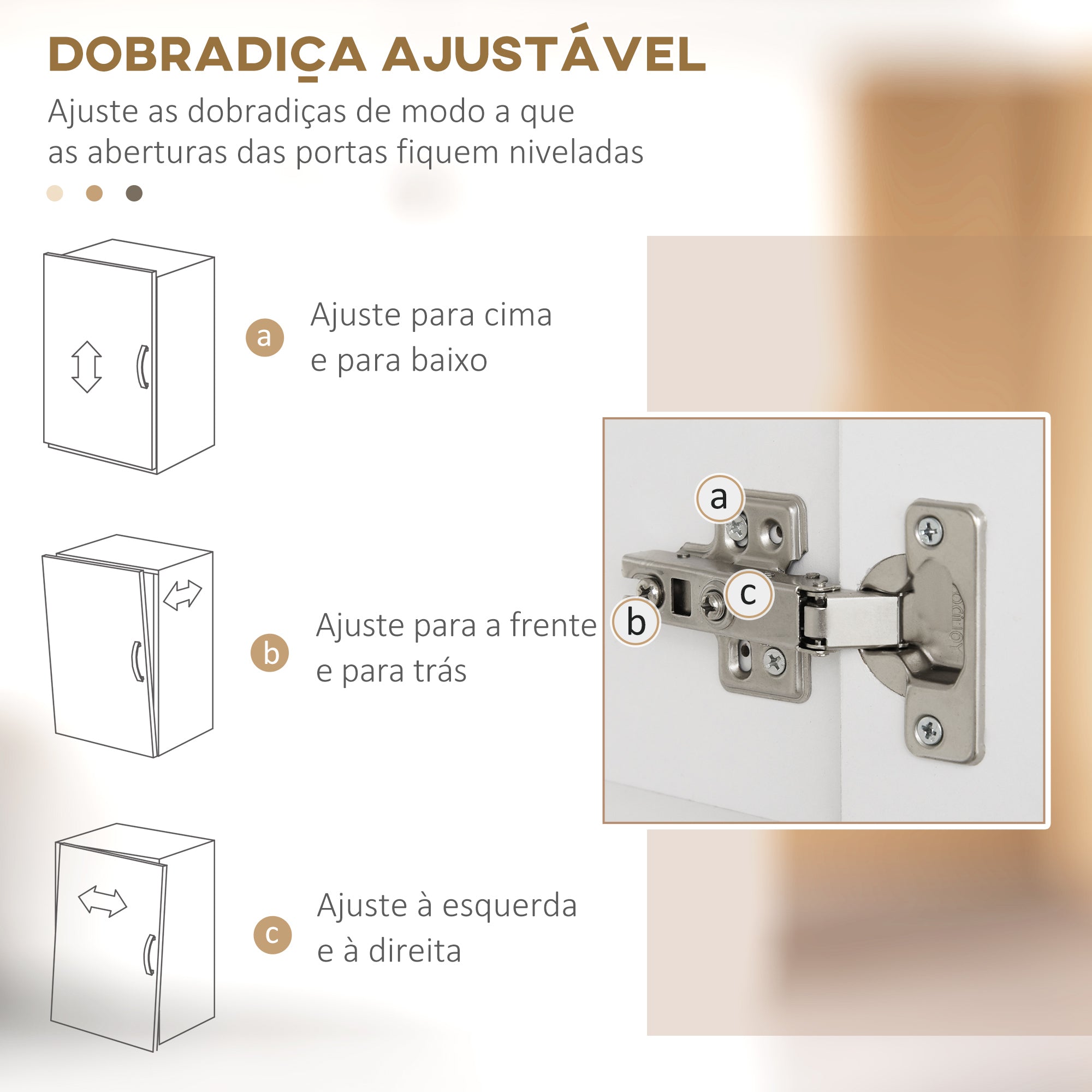 Armário de Cozinha – 70,8x34x180 cm – Branco – Melamina e MDF