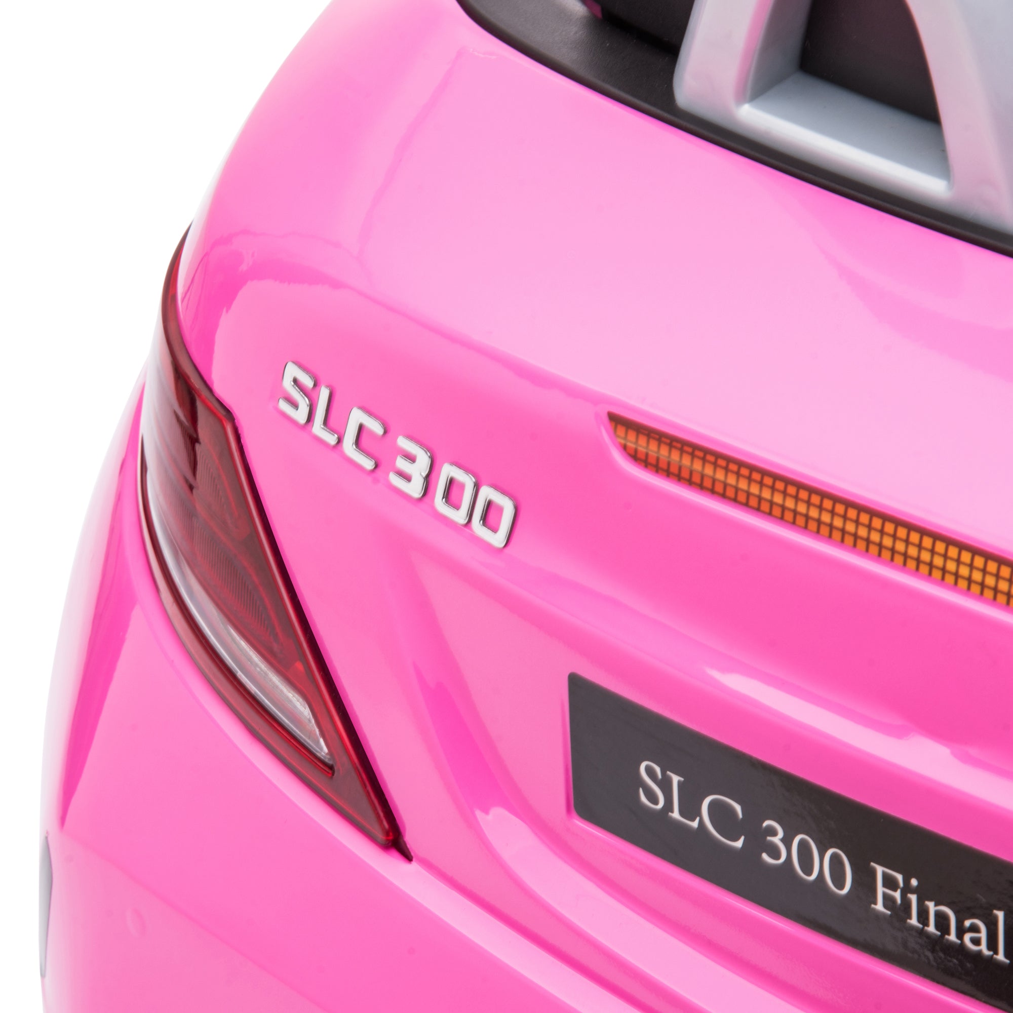 Carro Elétrico para Crianças – 107x62,5x44cm – Rosa – Polipropileno e Metal