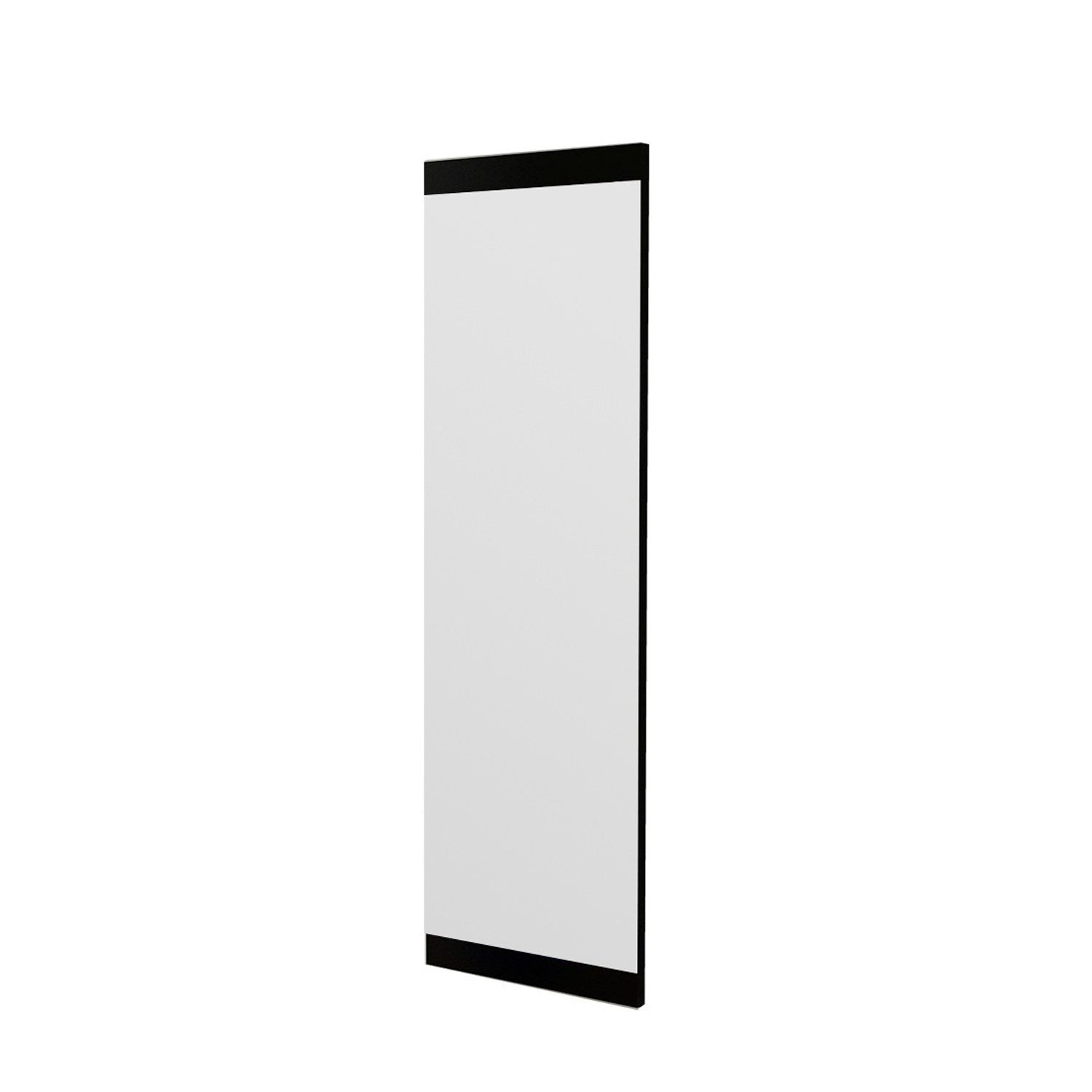 Espelho de parede elegante preto, 40 x 120 cm | 100% MDF com acabamento ecológico Flotal-E | Design elegante de vidro para espaços modernos