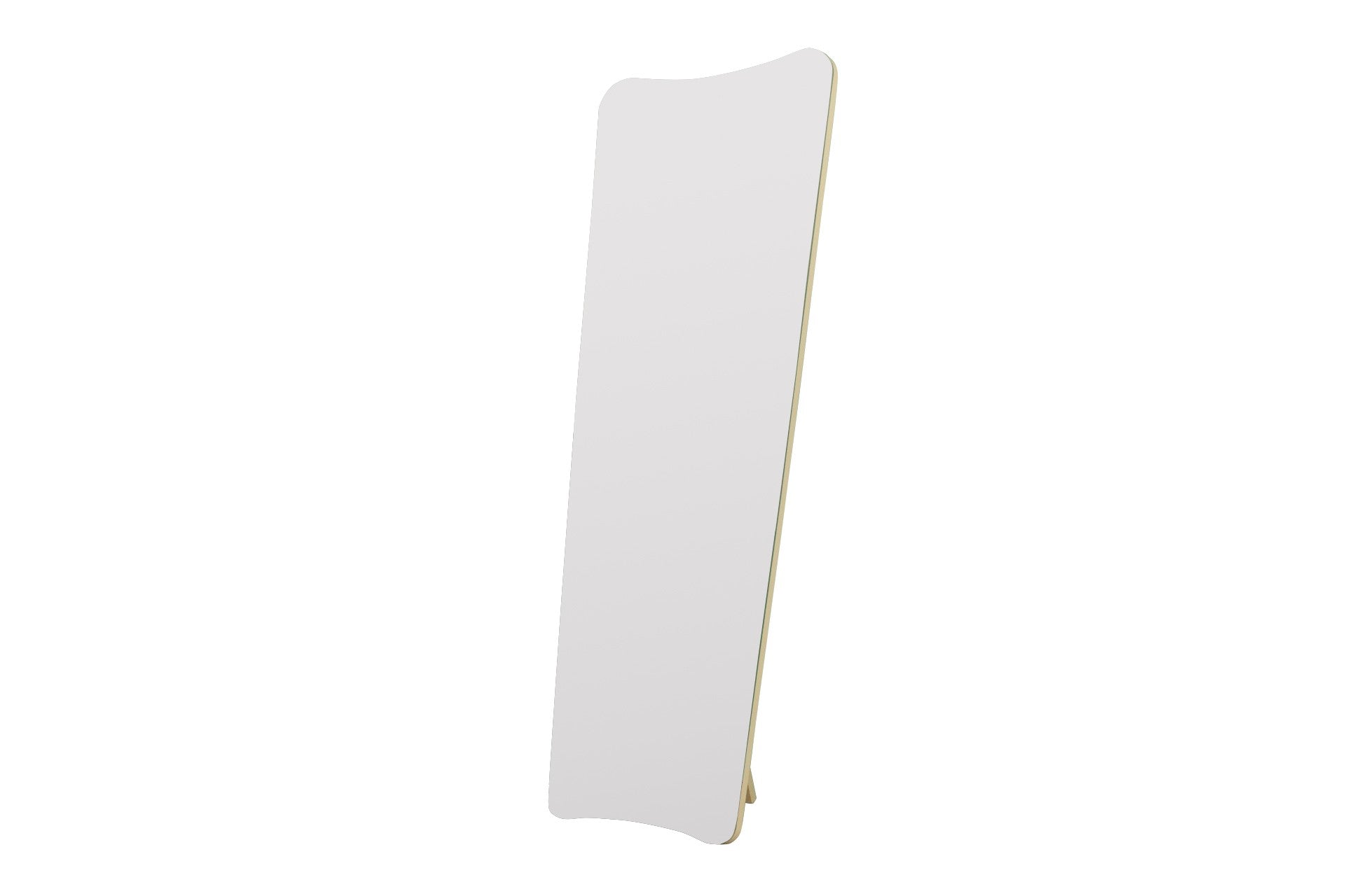 Espelho de parede elegante na cor areia, 55 x 150 x 2,2 cm | 100% MDF, design ecológico Flotal-E | Perfeito para decoração e espaços modernos