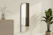 Espelho – 40 cm x 120 cm – Preto – MDF
