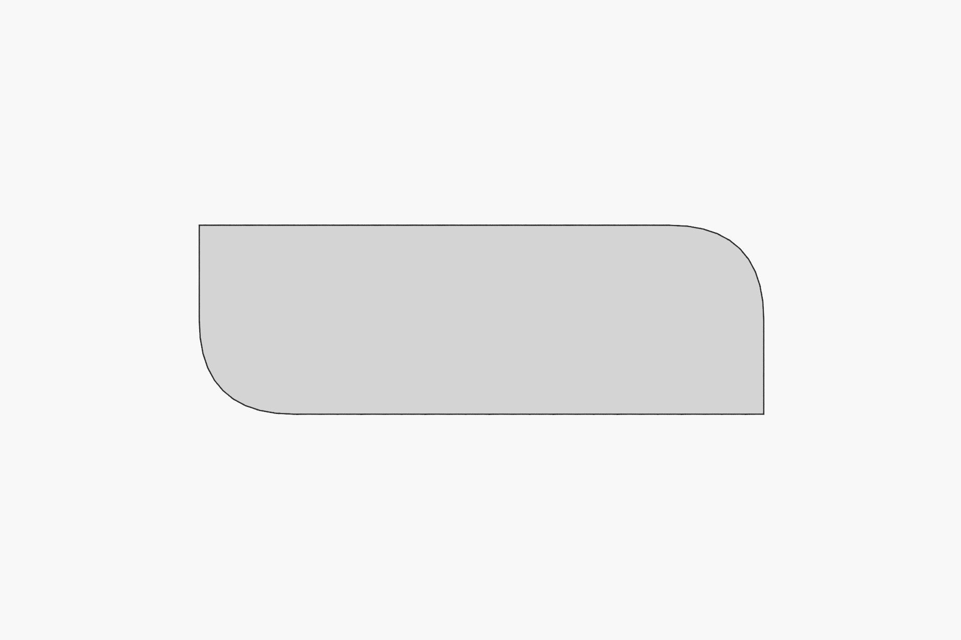 Espelho – 40 cm x 120 cm – Preto – MDF