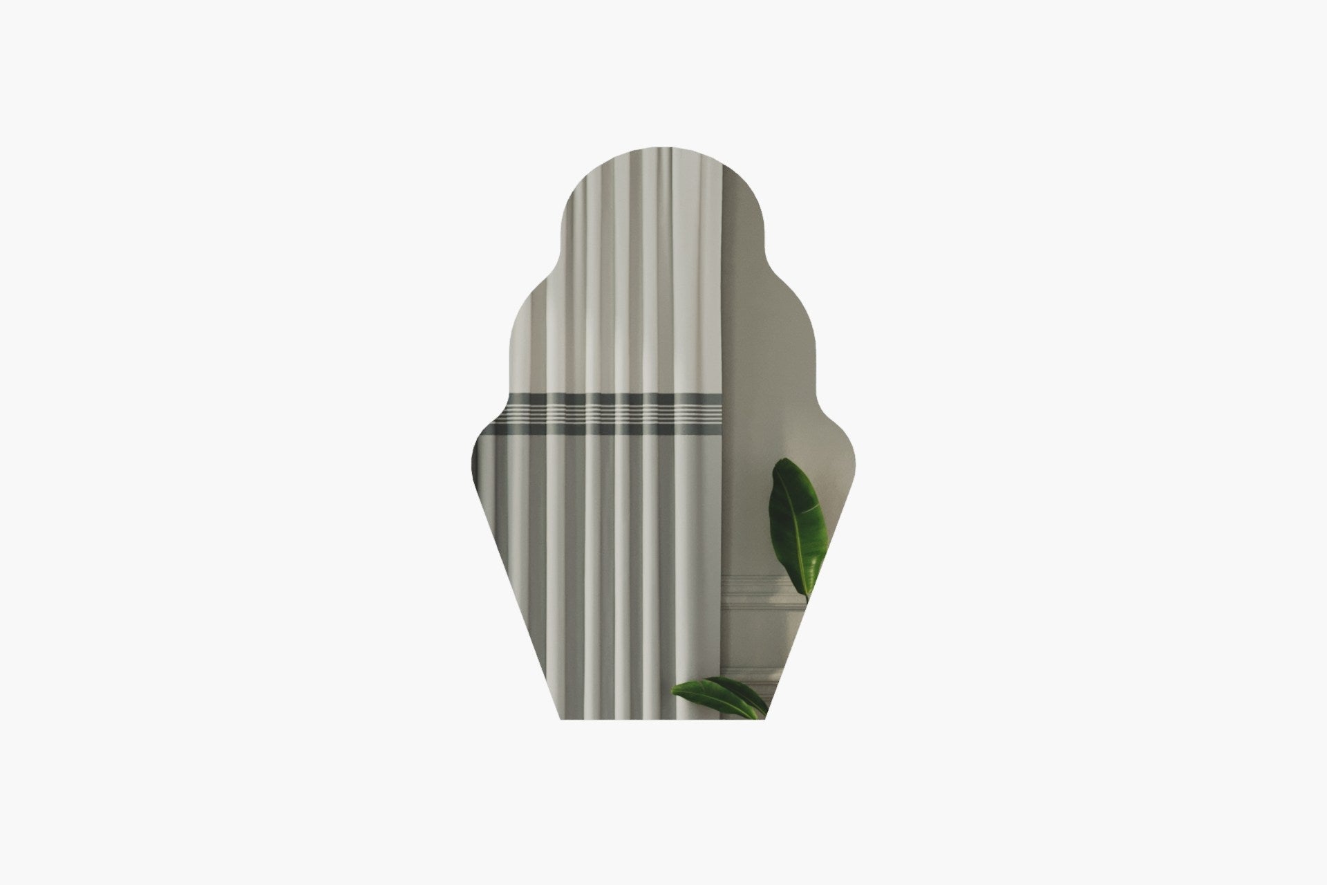 Espelho – 50 cm x 70 cm – Preto – MDF