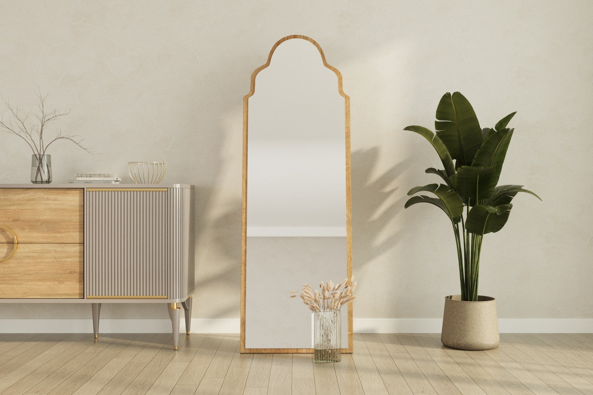 Espelho – 50 cm x 160 cm – Carvalho Safira – MDF