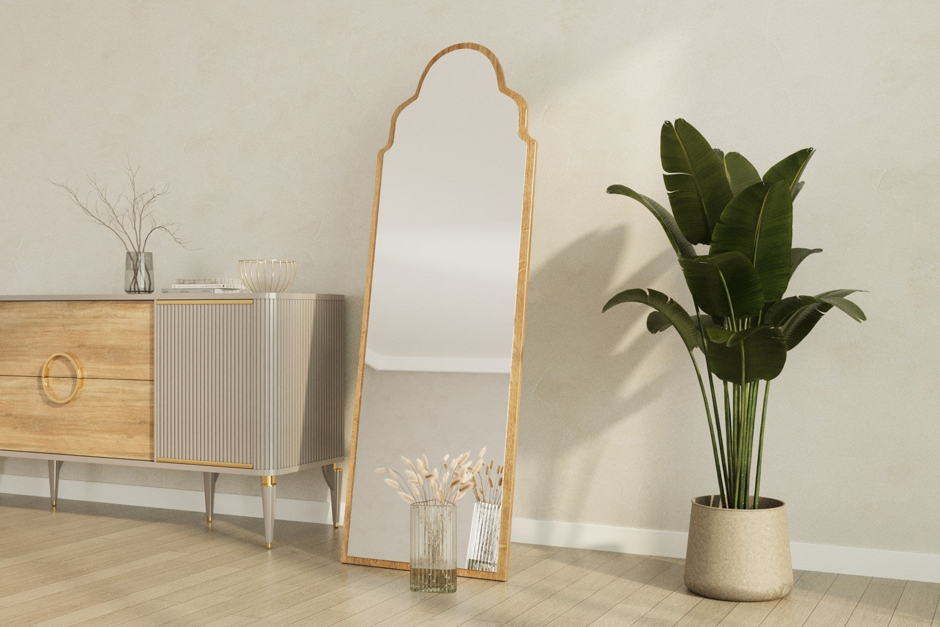 Espelho – 50 cm x 160 cm – Carvalho Safira – MDF
