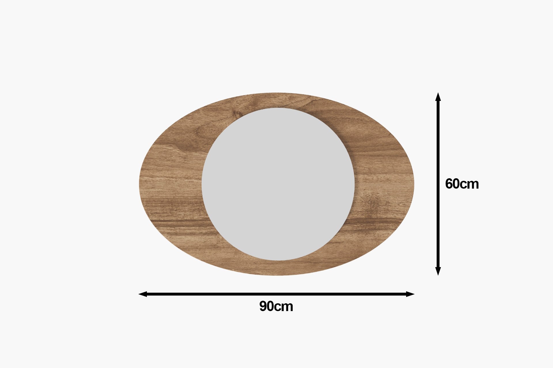 Espelho – 60 cm largura – 90 cm altura – 100% MDF