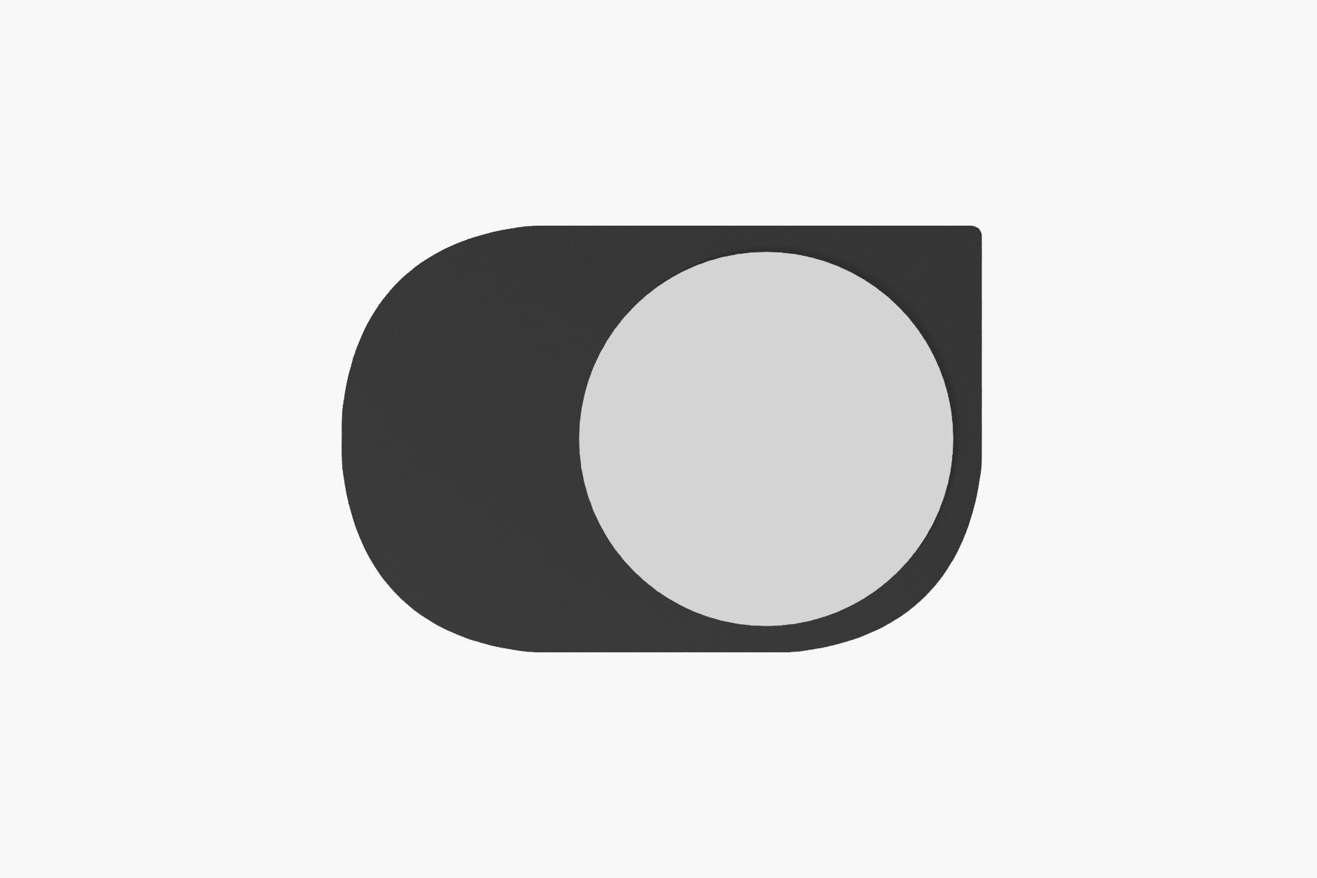 Espelho – 60 cm x 90 cm – Preto – MDF