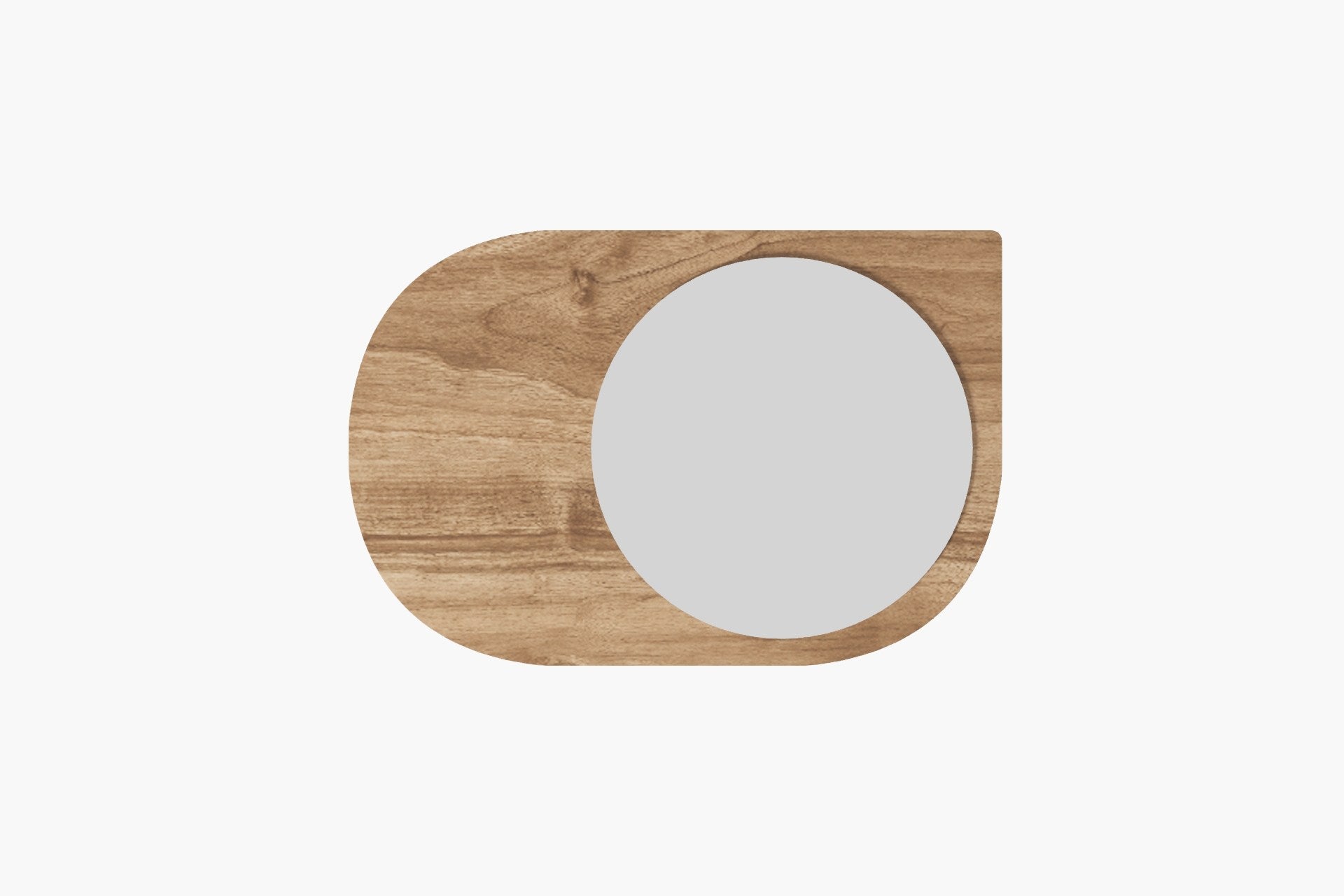 Espelho – 60 cm x 90 cm – Nogueira – MDF