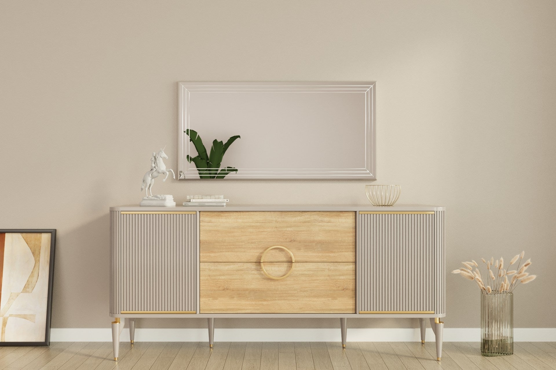 Espelho – 60x120cm – Branco – MDF