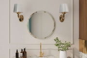 Espelho – 60 cm – Cor Mármore – MDF