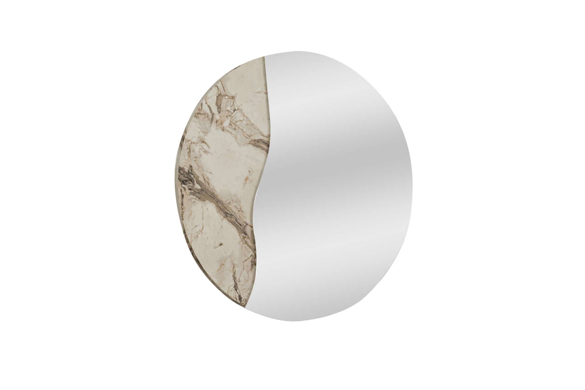 Espelho – 60 cm x 60 cm – Cor Mármore – MDF