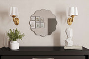 Espelho – 60 cm x 60 cm – Preto – MDF