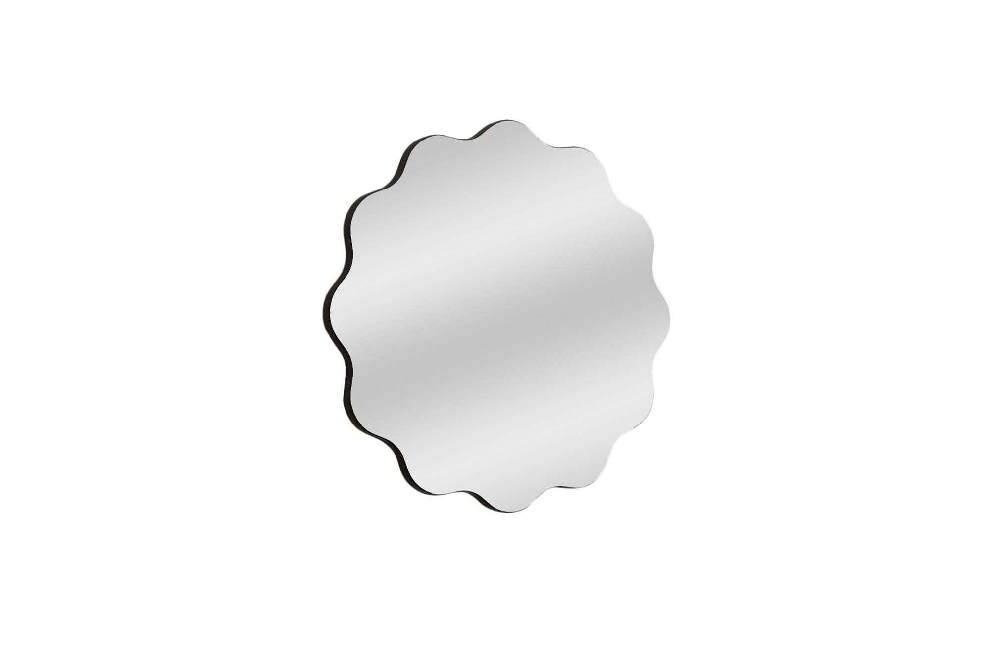 Espelho – 60 cm x 60 cm – Preto – MDF