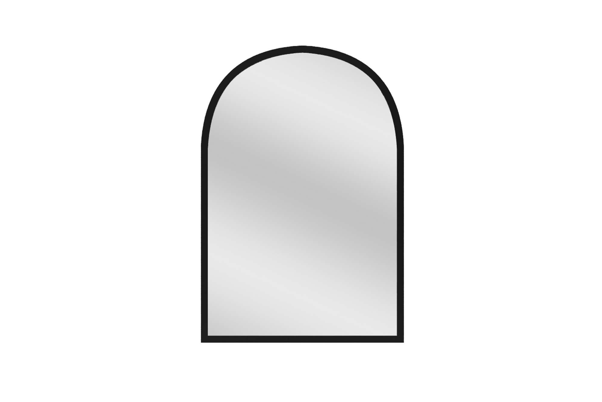 Espelho – 60 cm x 90 cm – Preto – MDF