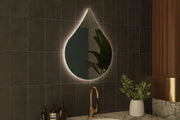 Espelho LED – 50 cm x 70 cm – Branco – MDF