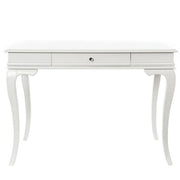 Secretária de Estudo – 80cm x 125cm – Branca – Madeira de Faia e MDF
