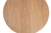 Mesa de jantar – 118 cm – Natural – Carvalho