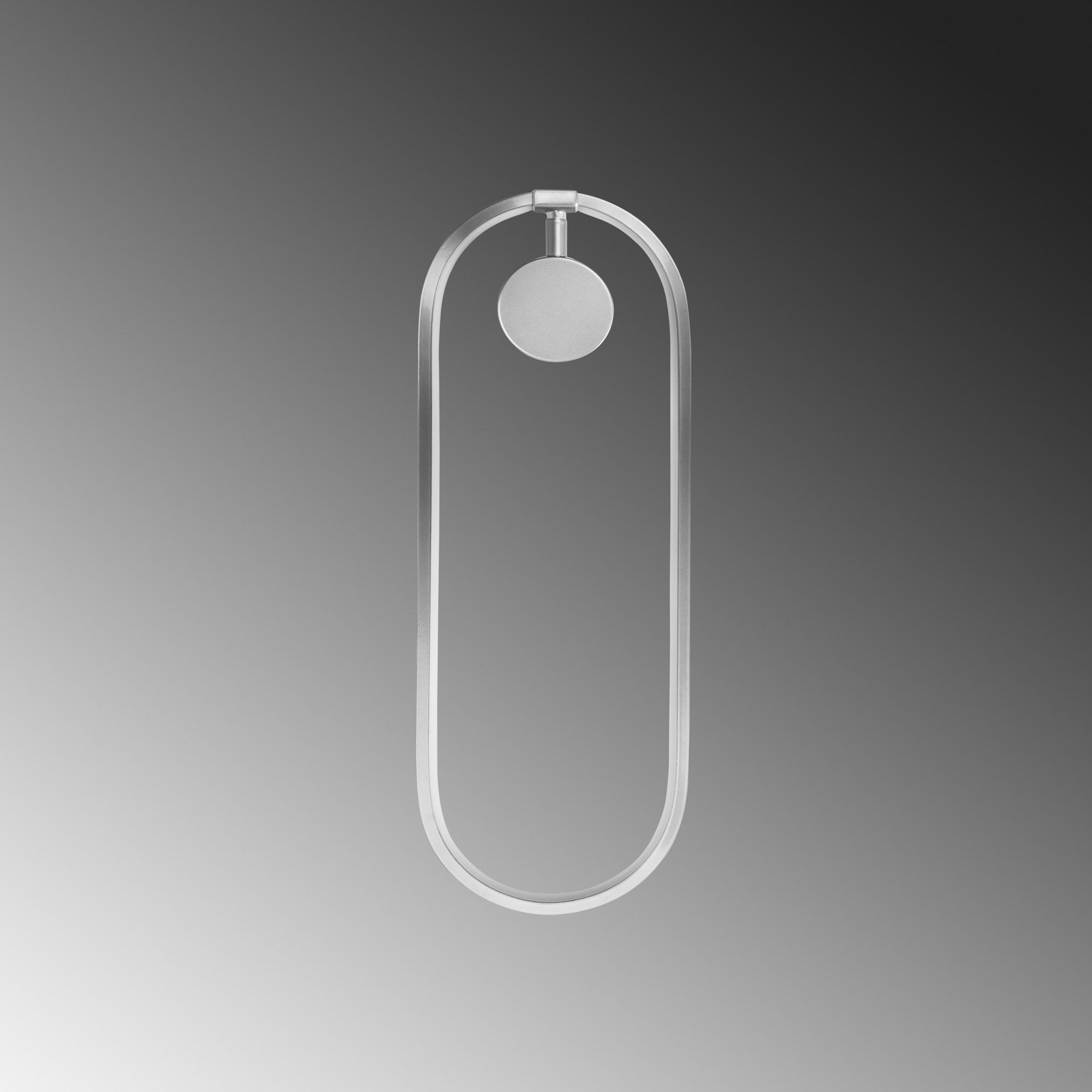 Candeeiro de Parede cromada elegante, corpo de metal, 17 x 48 x 10 cm | LED SMD 16 W 3000 K | Classificação IP20 | Ideal para decoração moderna e iluminação ambiente