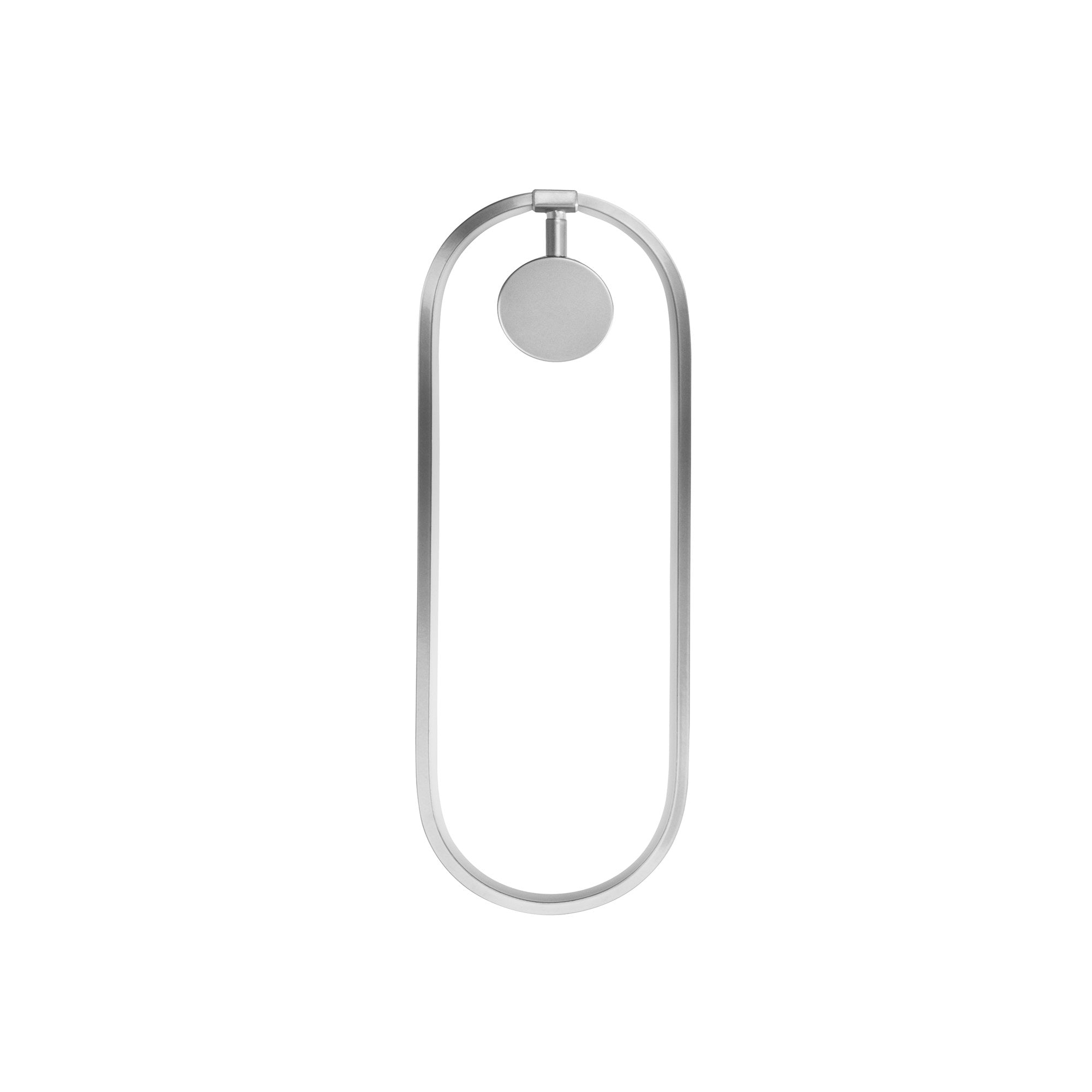 Candeeiro de Parede cromada elegante, corpo de metal, 17 x 48 x 10 cm | LED SMD 16 W 3000 K | Classificação IP20 | Ideal para decoração moderna e iluminação ambiente