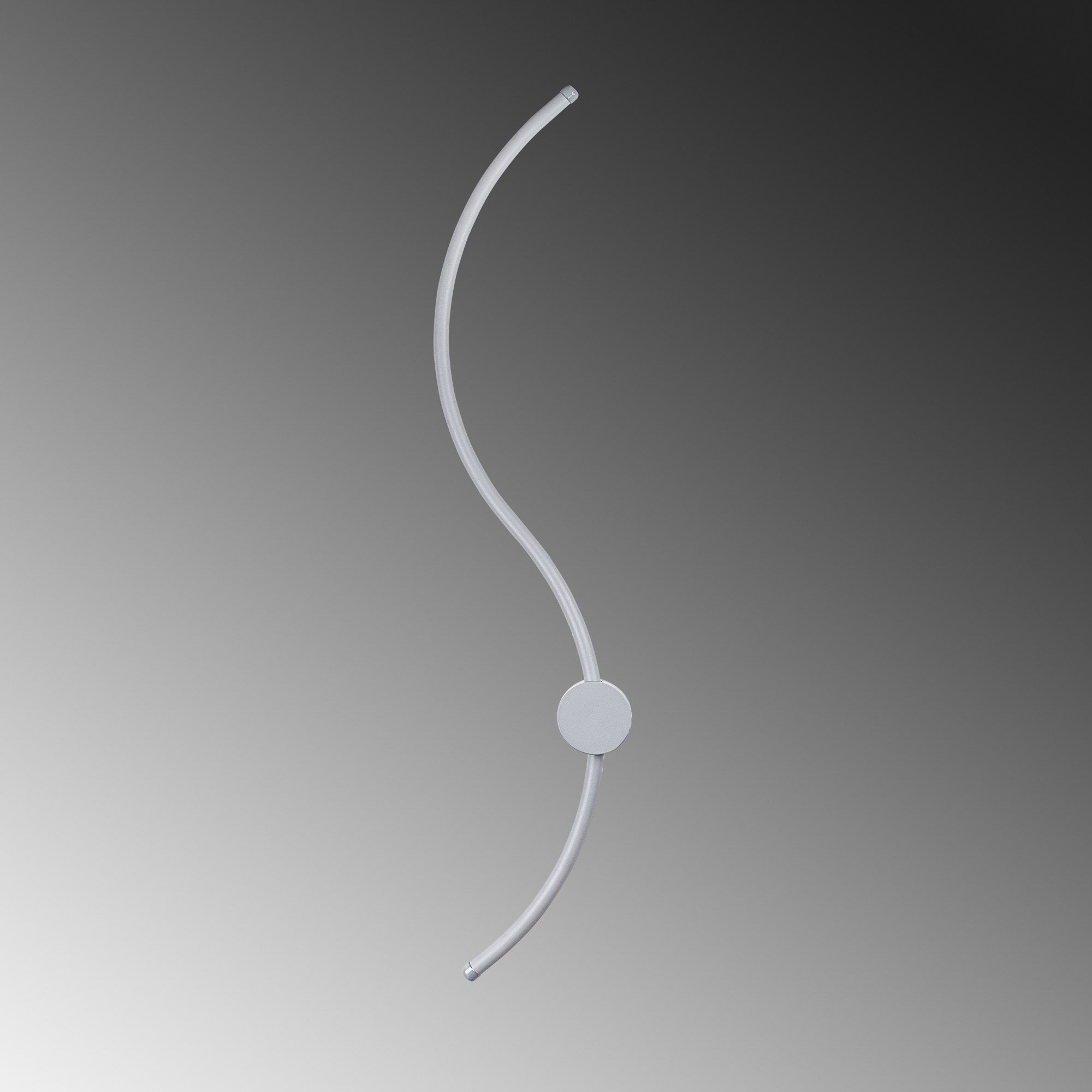 Candeeiro de Parede cinza elegante, corpo de metal, 90 x 17 x 10 cm | LED SMD 14 W 3000 K | Design elegante para iluminação moderna de casa e escritório, classificação IP20