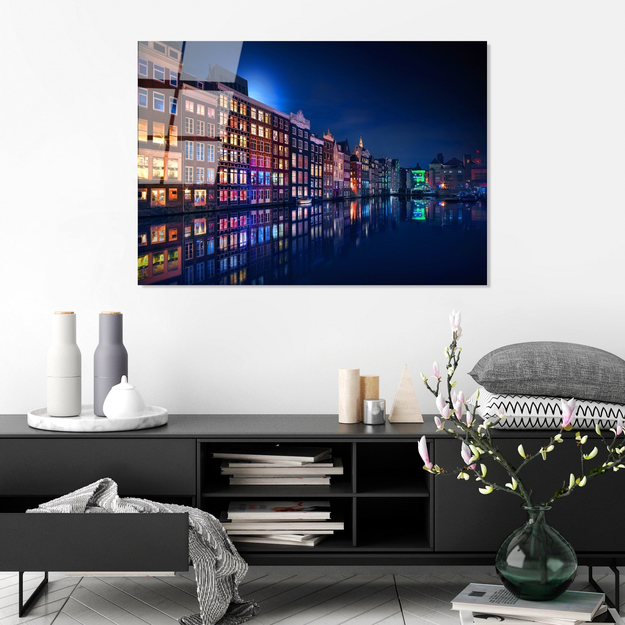 Quadro Decorativo em Vidro Temperado UV-043, Multicolor, 70 x 100 cm, 4 mm (Ref. 123BZM1105)
