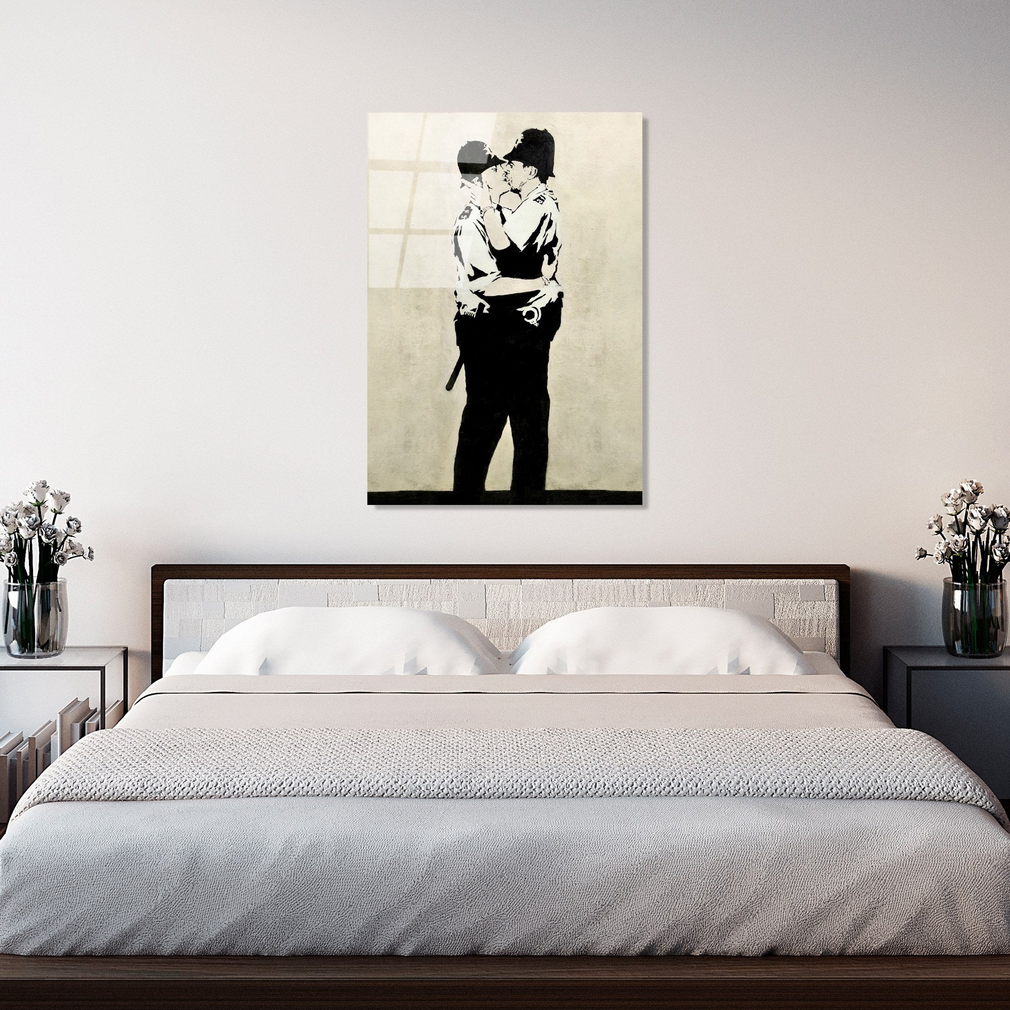 Quadro Decorativo em Vidro Temperado UV-063, 70 x 100 cm, Multicolor, 4 mm