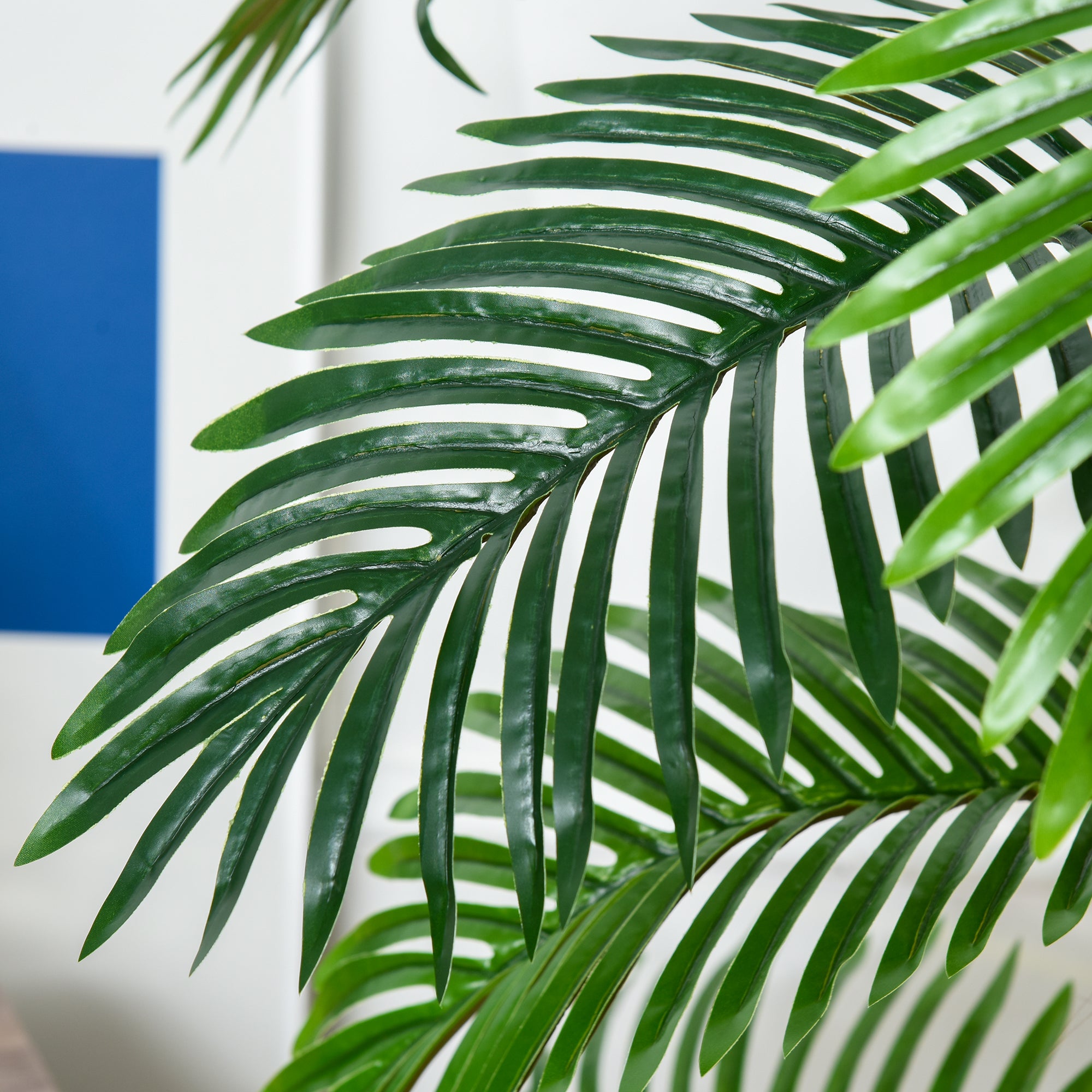 Palmeira Artificial – 120 cm – Verde – PE, PP, PU, Cimento