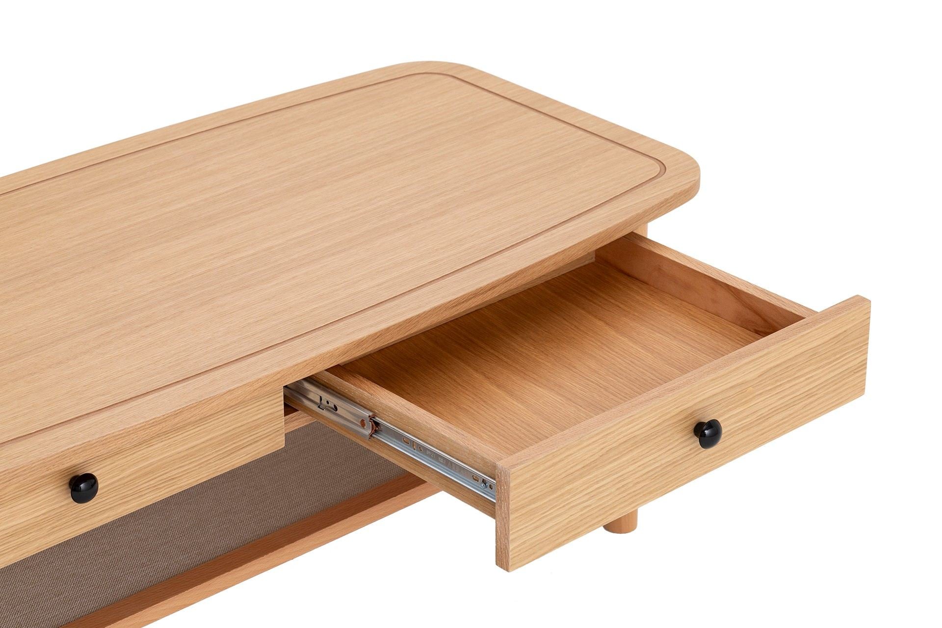 Mesa de Centro – 120cm x 55cm x 45cm – Natural – MDF