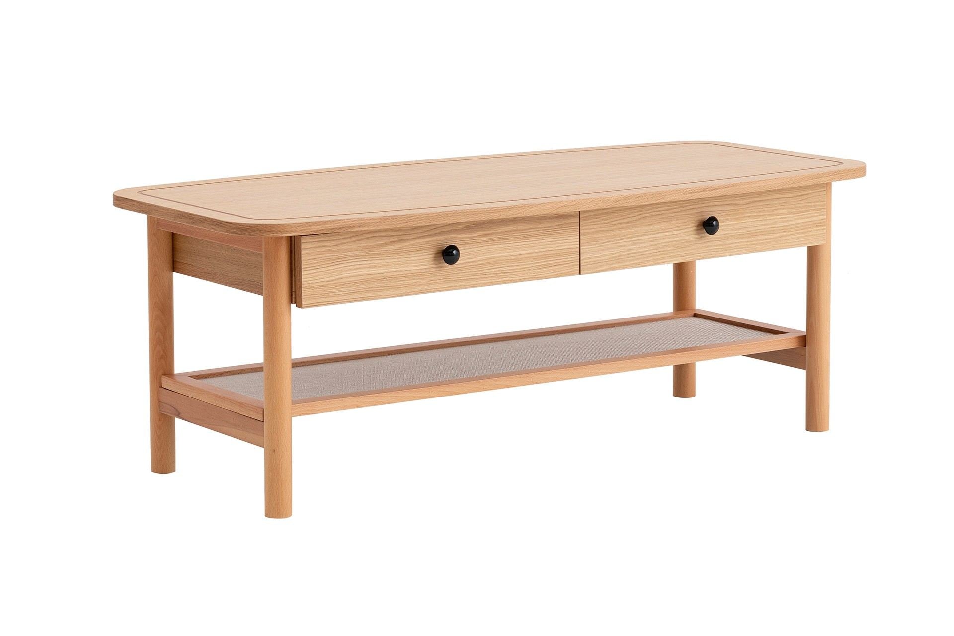 Mesa de Centro – 120cm x 55cm x 45cm – Natural – MDF