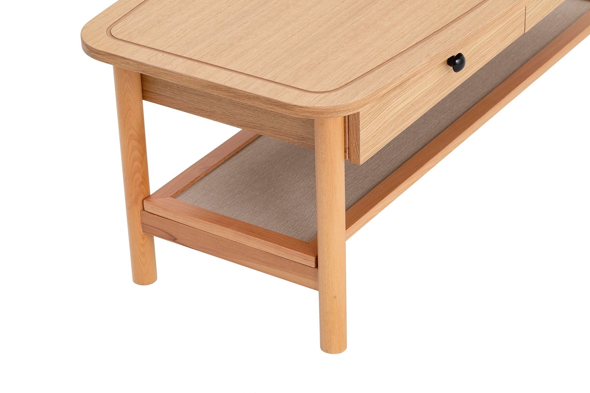 Mesa de Centro – 120cm x 55cm x 45cm – Natural – MDF