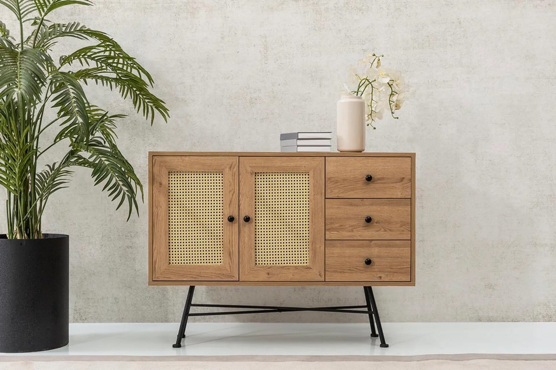 Aparador – 120 cm x 90 cm x 40 cm – Natural – Aglomerado