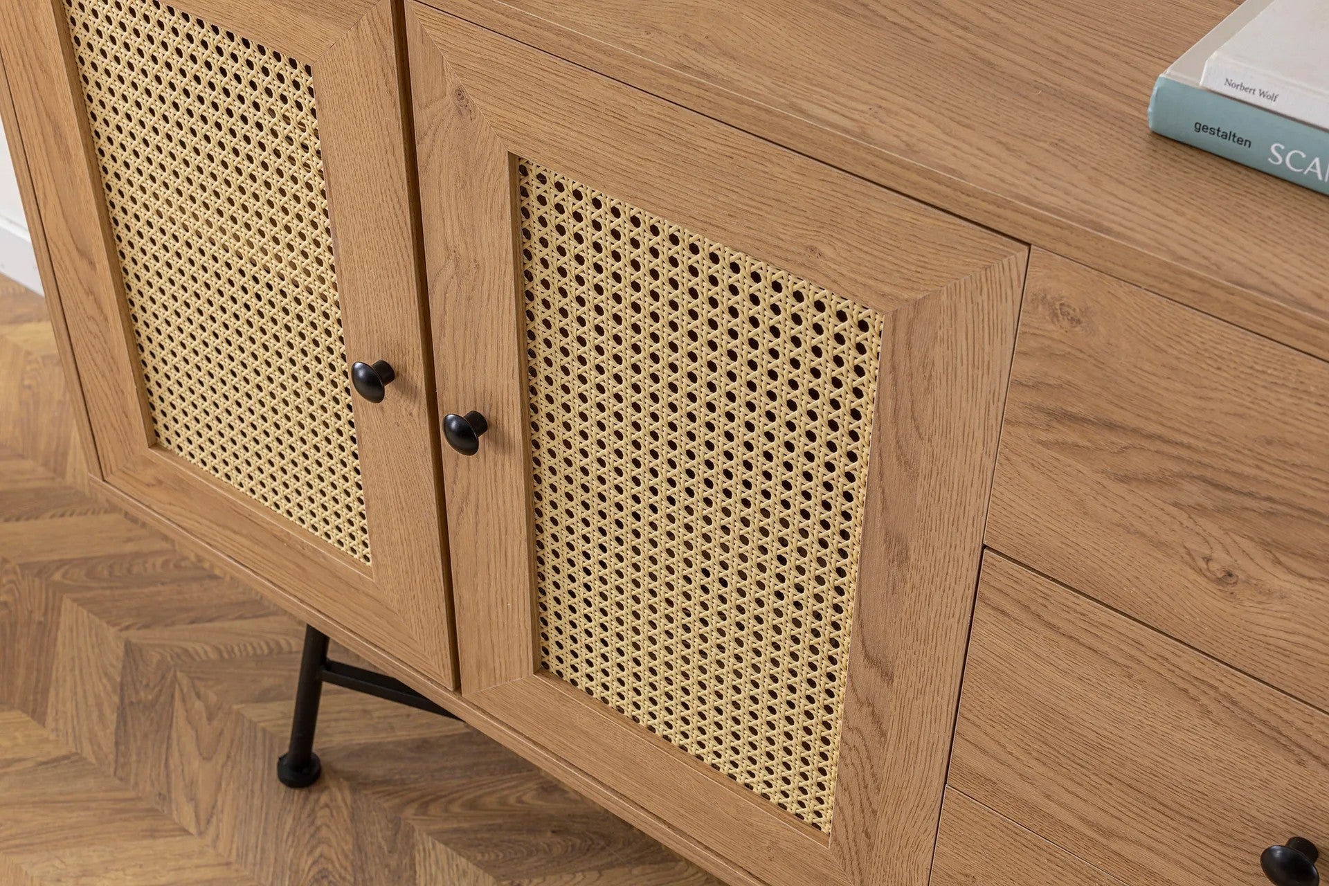 Aparador – 120 cm x 90 cm x 40 cm – Natural – Aglomerado