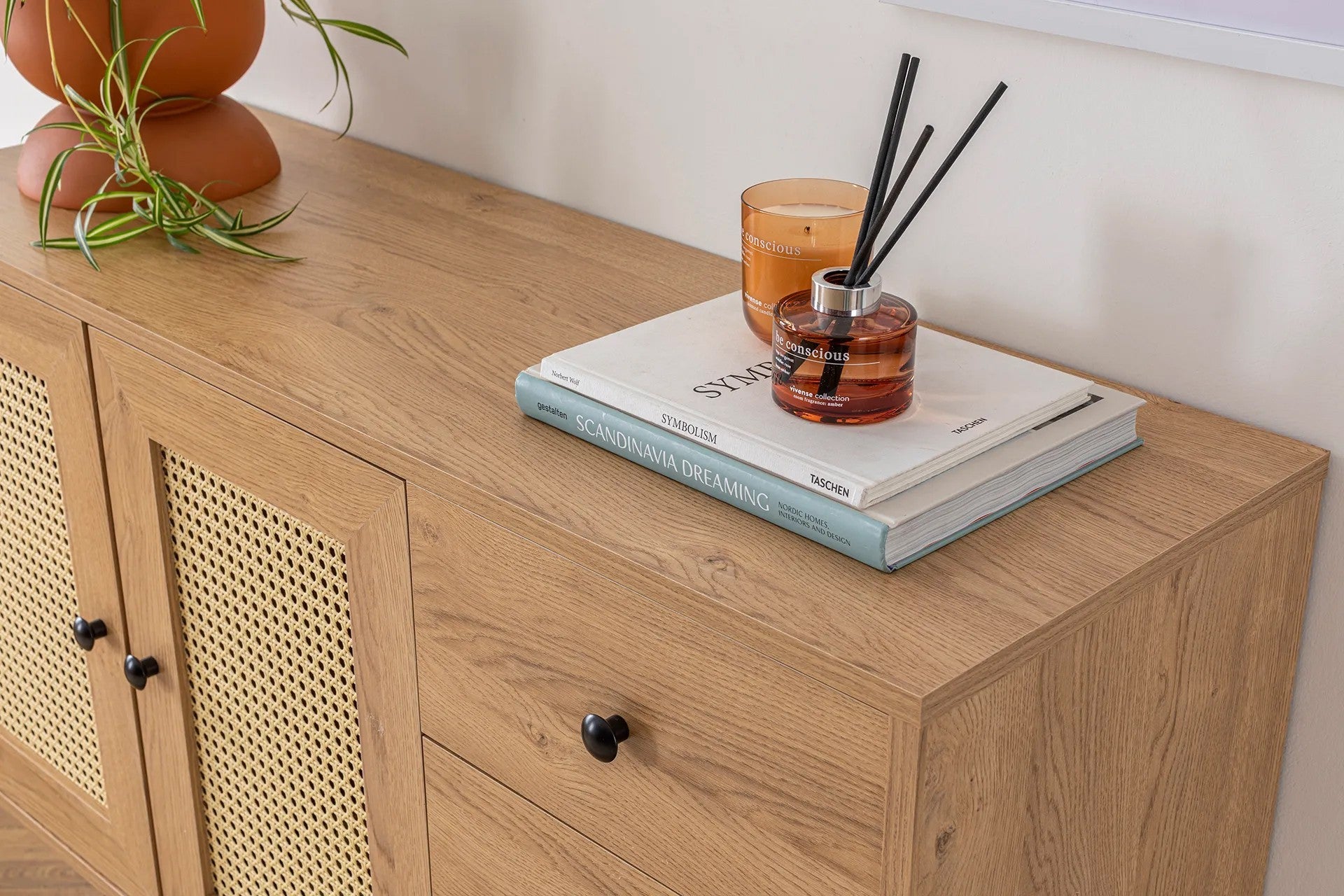 Aparador – 120 cm x 90 cm x 40 cm – Natural – Aglomerado