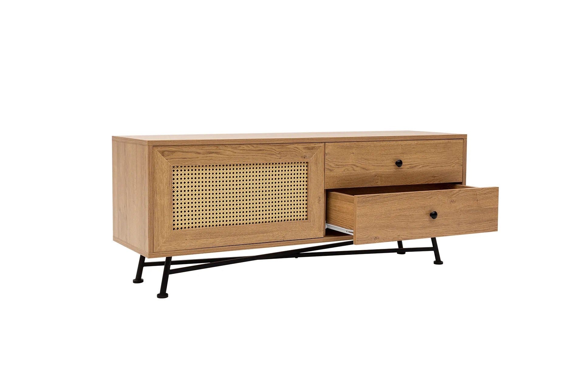 Móvel de TV – 140 cm x 55 cm x 40 cm – Natural – Aglomerado