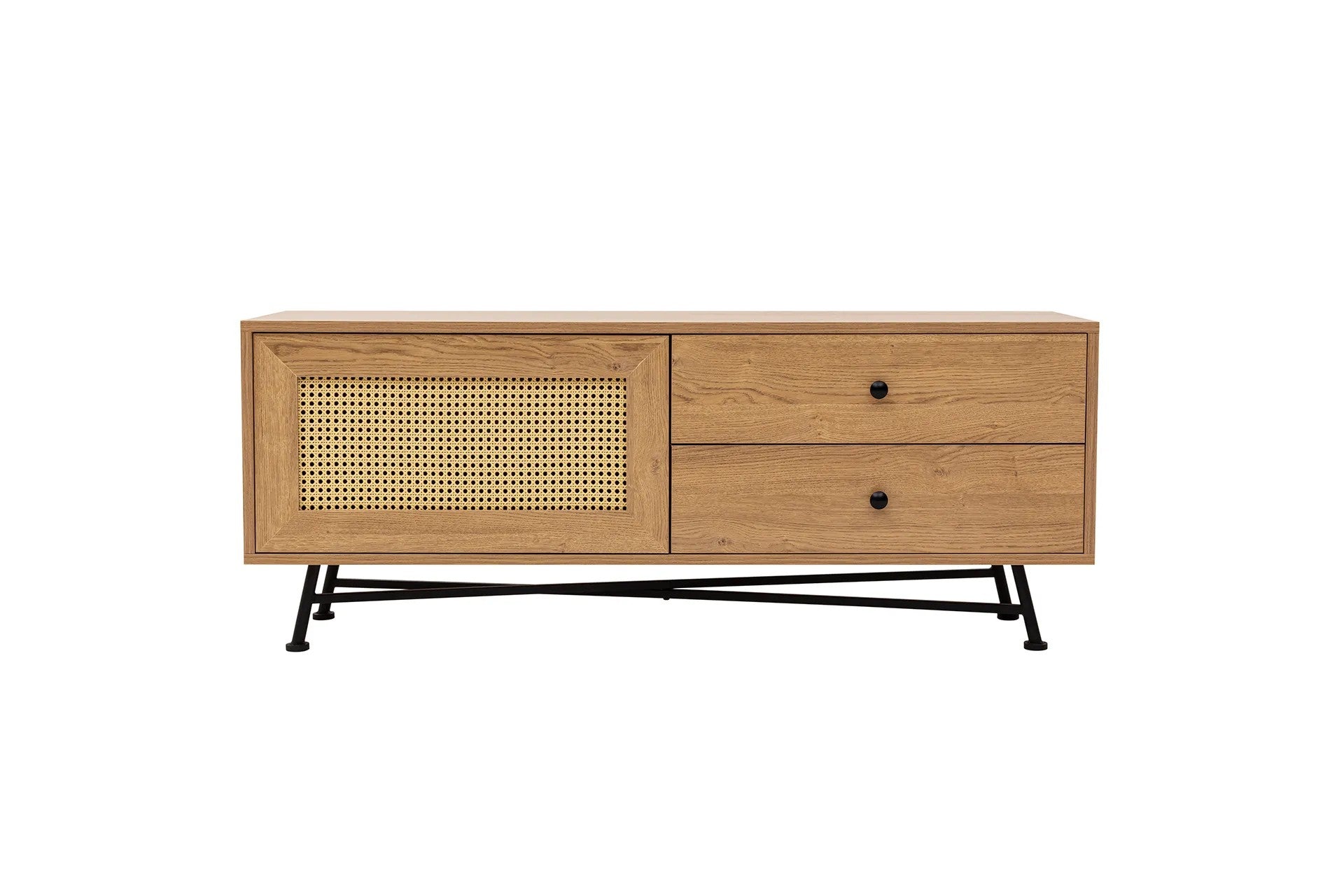Móvel de TV – 140 cm x 55 cm x 40 cm – Natural – Aglomerado