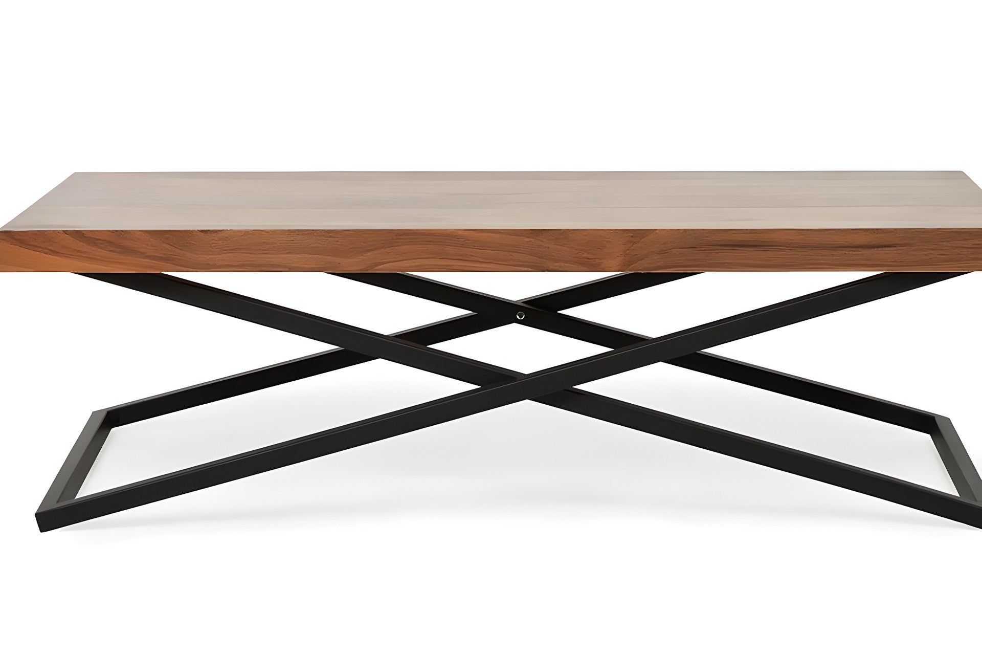 Mesa de Centro – 120 cm x 42 cm x 60 cm – Nogueira – MDF