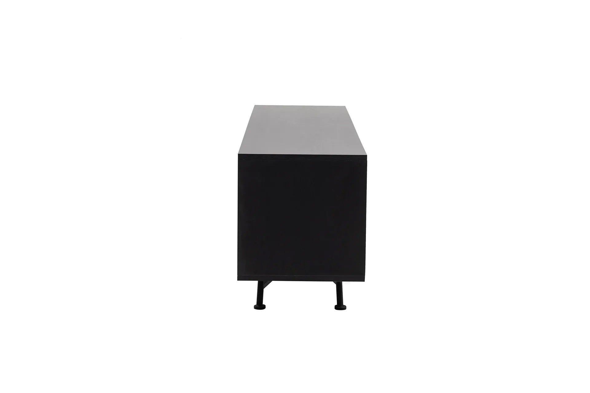 Móvel de TV – 180 cm x 55 cm x 40 cm – Preto – Aglomerado